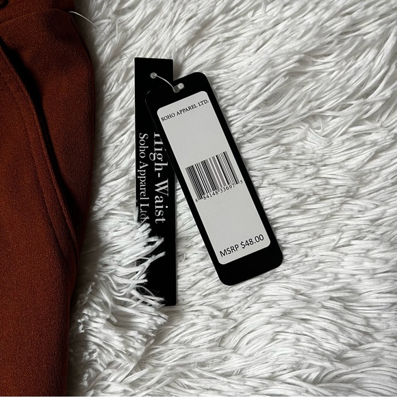 NWT Burnt orange medium pants - Picture 7 of 13